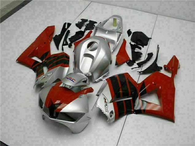 2013-2021 Red Silver Honda CBR600RR Motorcycle Fairing Kits for Sale 2013-2021 Red Silver Honda CBR600RR Motorcycle Fairing Kits for Sale