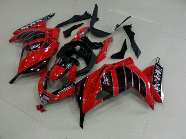 2013-2016 Red Black Airfore Kawasaki ZX300R Motorbike Fairings for Sale 2013-2016 Red Black Airfore Kawasaki ZX300R Motorbike Fairings for Sale