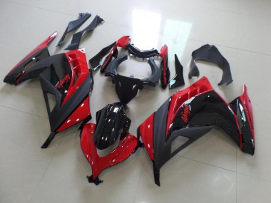 2013-2016 Red Black Kawasaki ZX300R Bike Fairing for Sale