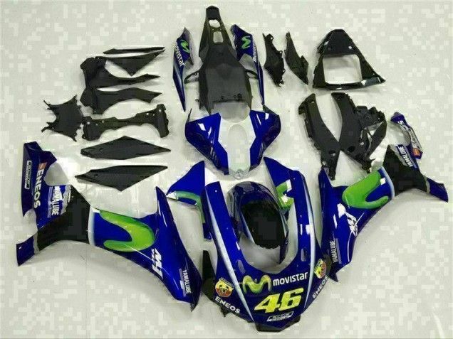 2015-2019 Blue Yamaha YZF R1 Motorcycle Fairing Kit for Sale 2015-2019 Blue Yamaha YZF R1 Motorcycle Fairing Kit for Sale