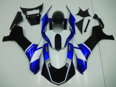 2015-2019 Black Blue Yamaha YZF R1 Motorcycle Fairings Kits for Sale