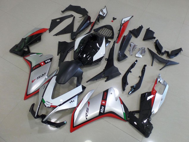 2011-2018 Black Silver Red Aprilia RS4 50 125 Bike Fairings for Sale 2011-2018 Black Silver Red Aprilia RS4 50 125 Bike Fairings for Sale