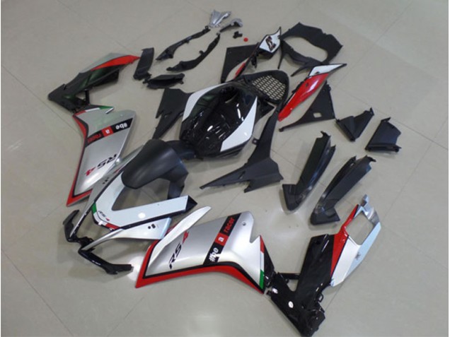 2011-2018 Black Silver Red Aprilia RS4 50 125 Replacement Motorcycle Fairings for Sale 2011-2018 Black Silver Red Aprilia RS4 50 125 Replacement Motorcycle Fairings for Sale