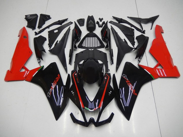 2009-2015 Black Red Aprilia RSV4 Moto Fairings for Sale