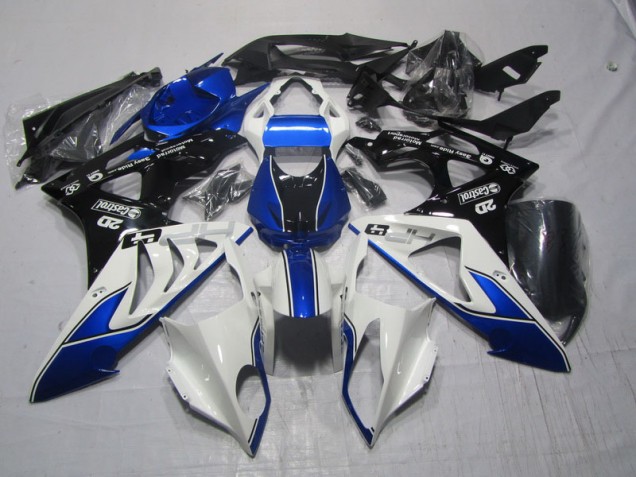 2009-2014 Blue White BMW S1000RR Bike Fairing for Sale 2009-2014 Blue White BMW S1000RR Bike Fairing for Sale