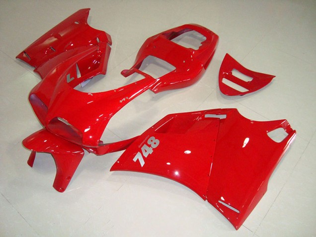 1993-2005 Red Ducati 748 916 996 996S Bike Fairing Kit for Sale