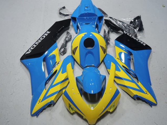 2004-2005 Blue Yellow Honda CBR1000RR Motorcycle Fairing Kits for Sale 2004-2005 Blue Yellow Honda CBR1000RR Motorcycle Fairing Kits for Sale
