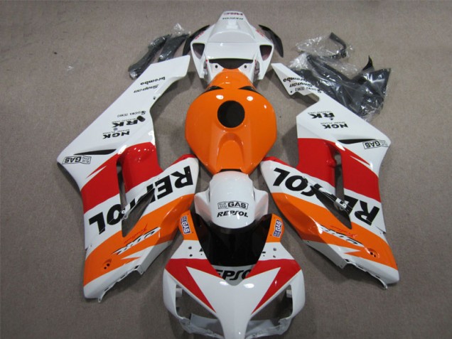 2004-2005 White Orange Repsol Honda CBR1000RR Moto Fairings for Sale 2004-2005 White Orange Repsol Honda CBR1000RR Moto Fairings for Sale