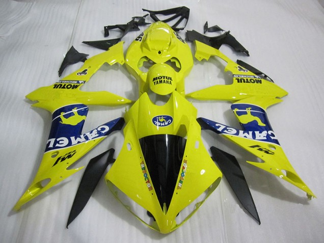 2004-2005 Yellow Camel Honda CBR1000RR Motorbike Fairings for Sale 2004-2005 Yellow Camel Honda CBR1000RR Motorbike Fairings for Sale
