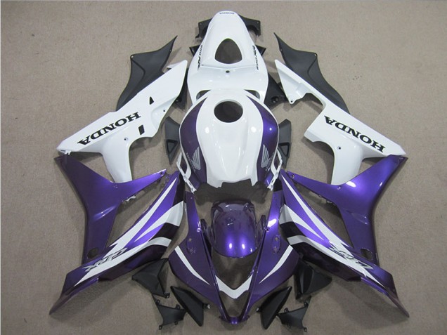 2004-2005 Purple White Honda CBR1000RR Replacement Motorcycle Fairings for Sale