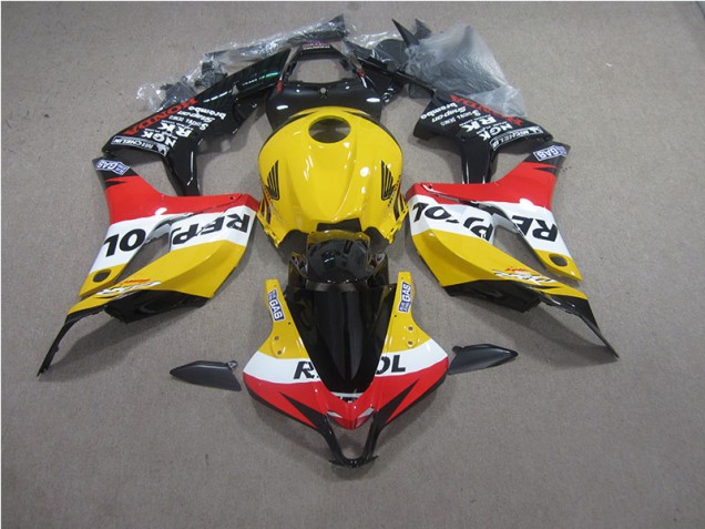 2004-2005 Yellow Repsol Honda CBR1000RR Bike Fairing Kit for Sale