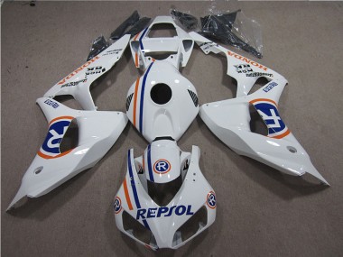 2006-2007 White Blue Repsol Honda CBR1000RR Bike Fairing Kit for Sale