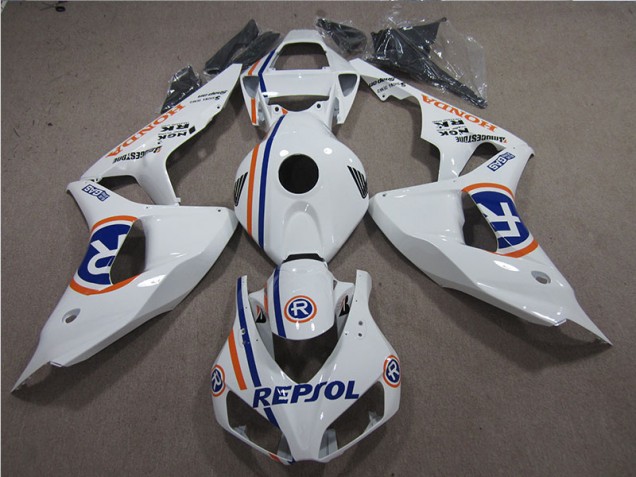 2006-2007 White Blue Repsol Honda CBR1000RR Bike Fairing Kit for Sale 2006-2007 White Blue Repsol Honda CBR1000RR Bike Fairing Kit for Sale