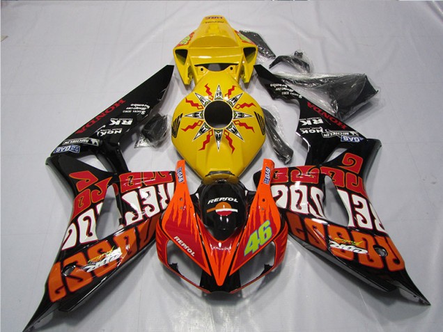 2006-2007 Repsol 46 Honda CBR1000RR Motorbike Fairing Kits for Sale