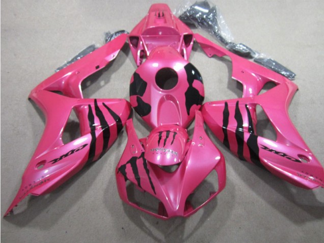 2006-2007 Pink Black Monster Honda CBR1000RR Motor Fairings for Sale 2006-2007 Pink Black Monster Honda CBR1000RR Motor Fairings for Sale