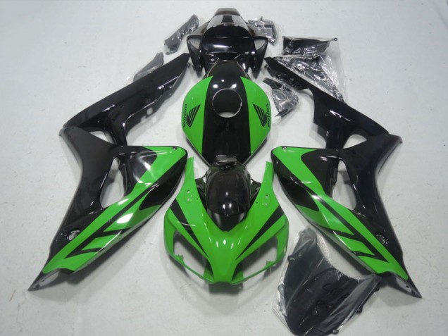 2006-2007 Black Green Honda CBR1000RR Motorcylce Fairings for Sale 2006-2007 Black Green Honda CBR1000RR Motorcylce Fairings for Sale