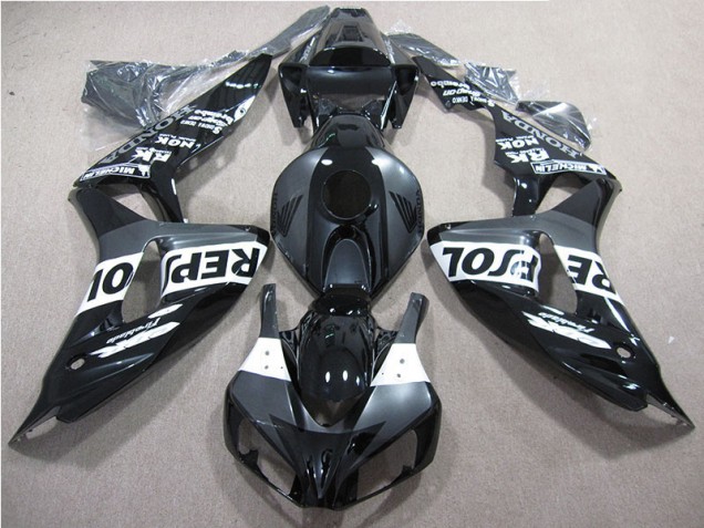 2006-2007 Black Repsol Honda CBR1000RR Motorcycle Fairing Kits for Sale 2006-2007 Black Repsol Honda CBR1000RR Motorcycle Fairing Kits for Sale