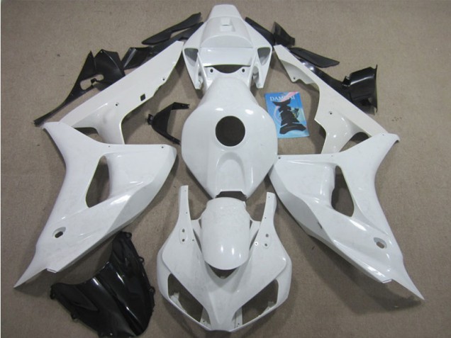 2006-2007 White Honda CBR1000RR Motorcycle Fairings Kits for Sale 2006-2007 White Honda CBR1000RR Motorcycle Fairings Kits for Sale