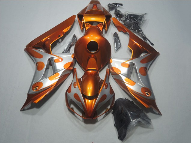 2006-2007 Orange Honda CBR1000RR Motorcycle Replacement Fairings for Sale 2006-2007 Orange Honda CBR1000RR Motorcycle Replacement Fairings for Sale