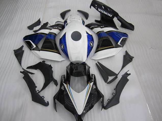 2008-2011 White Black Blue Honda CBR1000RR Bike Fairings for Sale 2008-2011 White Black Blue Honda CBR1000RR Bike Fairings for Sale