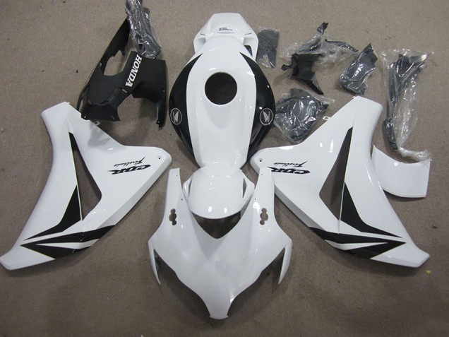 2008-2011 White Black Fireblade Honda CBR1000RR Motorbike Fairing for Sale