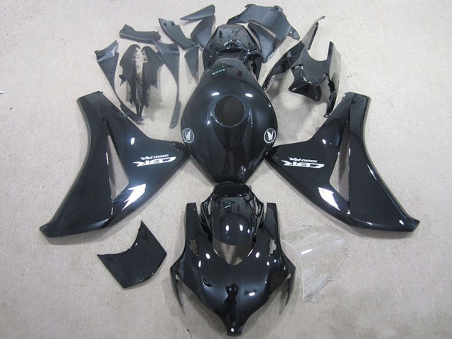 2008-2011 Black Honda CBR1000RR Motorcycle Fairings Kits for Sale 2008-2011 Black Honda CBR1000RR Motorcycle Fairings Kits for Sale