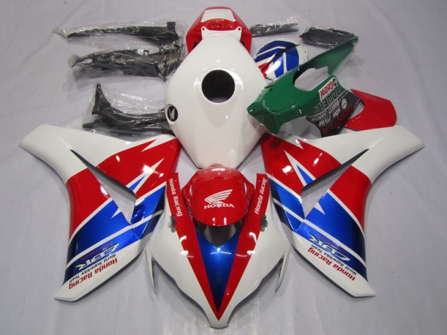 2008-2011 Red White Blue Honda CBR1000RR Motorcycle Fairing for Sale 2008-2011 Red White Blue Honda CBR1000RR Motorcycle Fairing for Sale