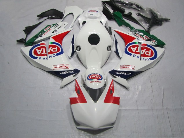 2012-2016 Red White PATA Honda CBR1000RR Motorcycle Fairings Kit for Sale 2012-2016 Red White PATA Honda CBR1000RR Motorcycle Fairings Kit for Sale