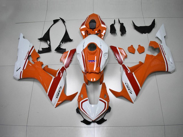 2017-2020 Orange White HRC Honda CBR1000RR Motorbike Fairing for Sale 2017-2020 Orange White HRC Honda CBR1000RR Motorbike Fairing for Sale