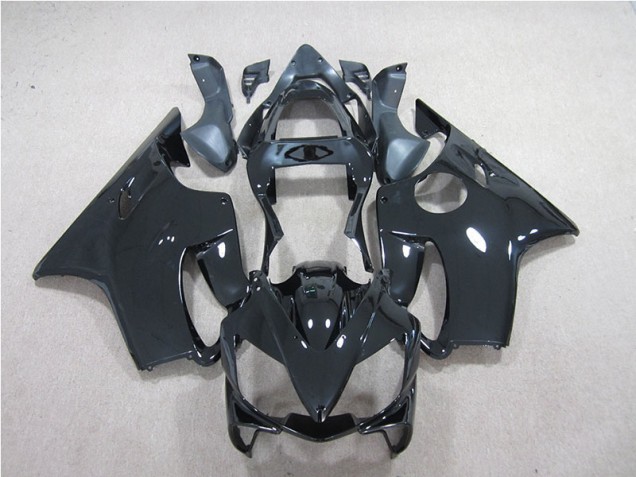 2001-2003 Black No Decal Honda CBR600 F4i Motorcycle Fairings Kits for Sale