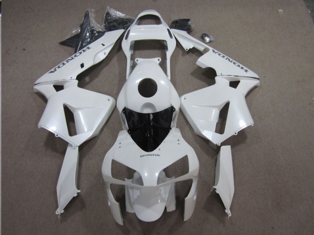 2003-2004 White Honda CBR600RR Bike Fairings for Sale 2003-2004 White Honda CBR600RR Bike Fairings for Sale