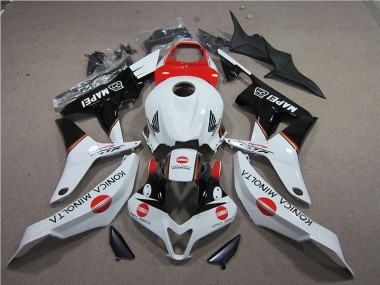 2007-2008 Red White Black Konica Minolta MAPEI Honda CBR600RR Motorcycle Bodywork for Sale