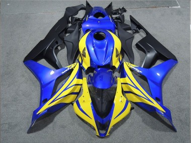 2007-2008 Black Blue Yellow Honda CBR600RR Bike Fairings for Sale