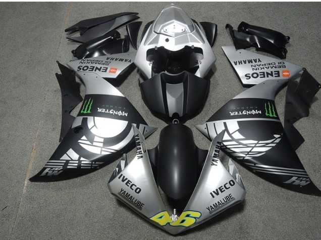 2007-2008 Black Silver Monster IVECO 46 Honda CBR600RR Motorcyle Fairings for Sale 2007-2008 Black Silver Monster IVECO 46 Honda CBR600RR Motorcyle Fairings for Sale