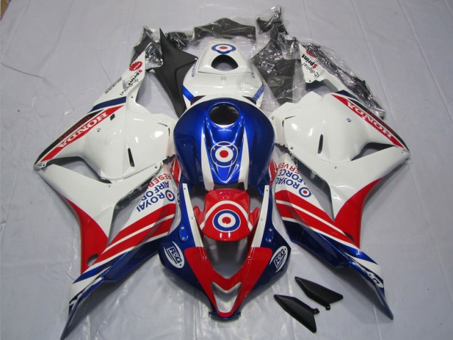 2009-2012 White Blue Red Honda CBR600RR Motorcycle Fairing Kits for Sale 2009-2012 White Blue Red Honda CBR600RR Motorcycle Fairing Kits for Sale