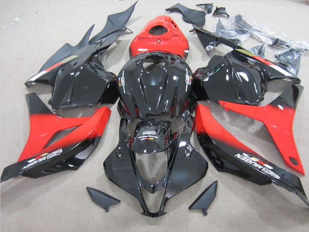 2009-2012 Black Red Honda CBR600RR Bike Fairing for Sale 2009-2012 Black Red Honda CBR600RR Bike Fairing for Sale