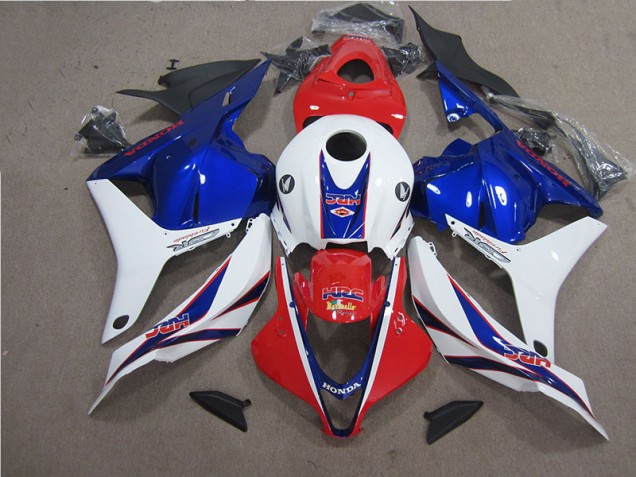 2009-2012 Red White Blue HRC Honda CBR600RR Motorcycle Fairing Kits for Sale 2009-2012 Red White Blue HRC Honda CBR600RR Motorcycle Fairing Kits for Sale