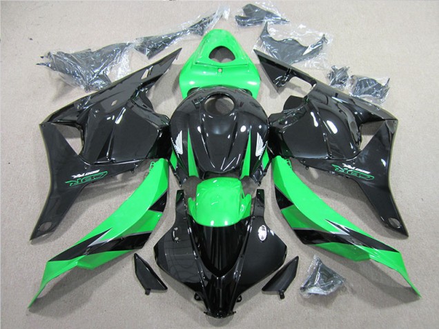 2009-2012 Black Green Honda CBR600RR Moto Fairings for Sale 2009-2012 Black Green Honda CBR600RR Moto Fairings for Sale