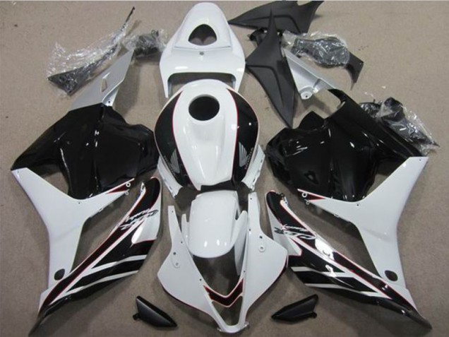 2009-2012 White Black Honda CBR600RR Motorcycle Fairings Kit for Sale 2009-2012 White Black Honda CBR600RR Motorcycle Fairings Kit for Sale