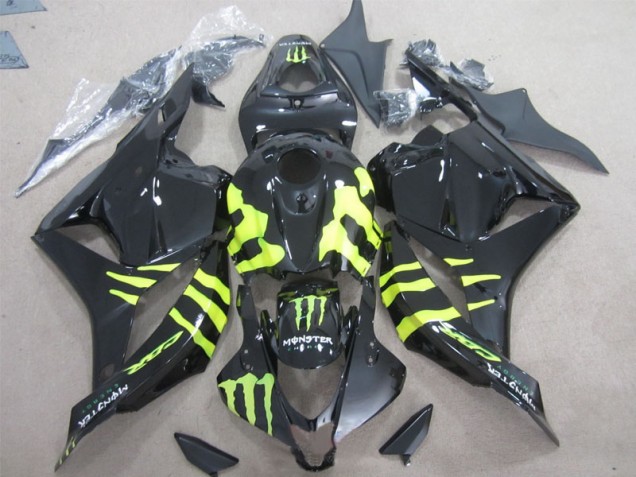 2009-2012 Black Green Monster Honda CBR600RR Motorcycle Fairing for Sale 2009-2012 Black Green Monster Honda CBR600RR Motorcycle Fairing for Sale