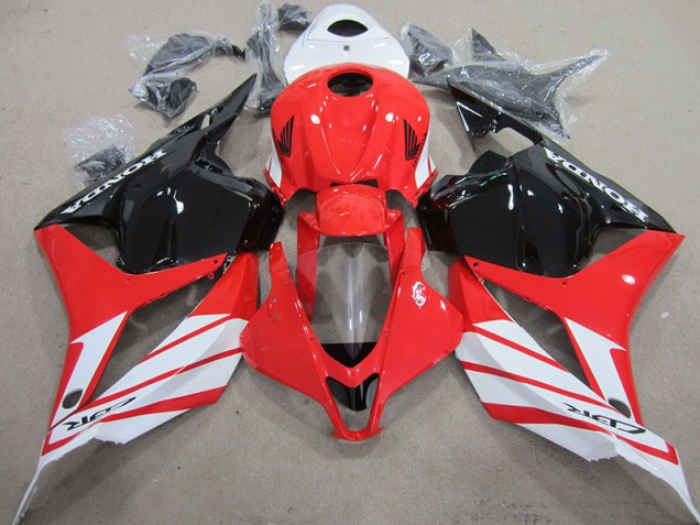 2009-2012 Red Black White Honda CBR600RR Motorcycle Fairings Kit for Sale 2009-2012 Red Black White Honda CBR600RR Motorcycle Fairings Kit for Sale