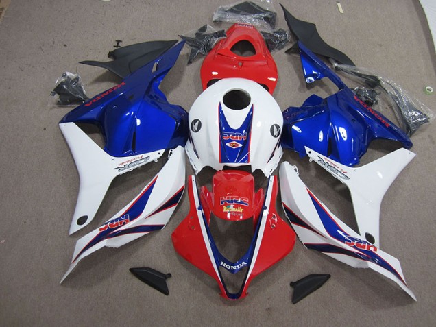 2009-2012 Red White Blue HRC Honda CBR600RR Motorbike Fairing for Sale 2009-2012 Red White Blue HRC Honda CBR600RR Motorbike Fairing for Sale