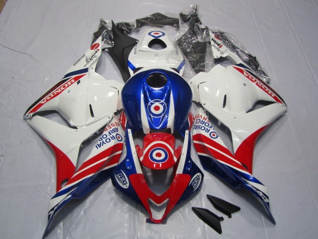 2009-2012 White Blue Red Honda CBR600RR Bike Fairings for Sale 2009-2012 White Blue Red Honda CBR600RR Bike Fairings for Sale