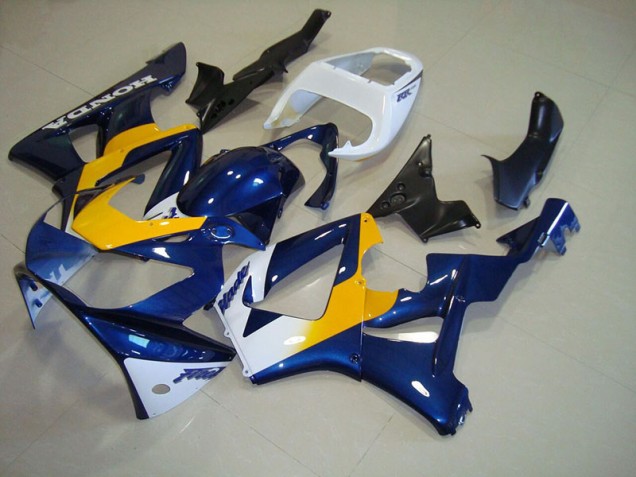 2000-2001 Blue Yellow Honda CBR900RR 929 Motorcyle Fairings for Sale 2000-2001 Blue Yellow Honda CBR900RR 929 Motorcyle Fairings for Sale