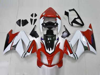 2002-2013 White Red Honda VFR800 Motorcycle Replacement Fairings for Sale