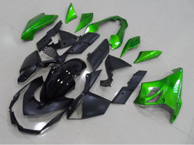 2007-2009 Black Green Kawasaki Z1000 Motorcycle Replacement Fairings for Sale 2007-2009 Black Green Kawasaki Z1000 Motorcycle Replacement Fairings for Sale