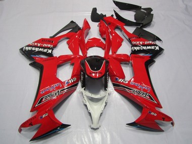 2008-2010 Red Kawasaki ZX10R Replacement Motorcycle Fairings for Sale