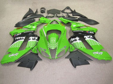 2007-2008 Green Touch 4 Kawasaki ZX6R Motorcycle Fairing Kits for Sale