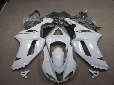 2007-2008 Unpainted Kawasaki ZX6R Bike Fairing Kit for Sale