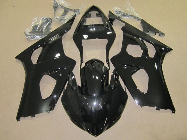 2003-2004 Gloss Black Suzuki GSXR1000 Motor Fairings for Sale